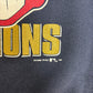 Cleveland Indians 1995 Central Division Champions Graphic Crewneck | Size Large | Vintage 1990s MLB Baseball Blue Sweater |