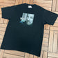 Billy Joel 2006 Tour Graphic Tee | Size X-Large | Vintage 2000s American Singer Black T-Shirt |