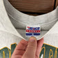 Green Bay Packers Graphic Crewneck | Size Medium | Vintage 1990s NFL Football Grey Sweater |