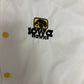 Iowa Hawkeyes Stitched Graphic Jacket | Size Large | Vintage 1980s College White Jacket |