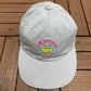 Masters 2019 Embroidered Graphic Hat | Strap Back | 2000s Golf Grey Cap |