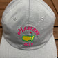 Masters 2019 Embroidered Graphic Hat | Strap Back | 2000s Golf Grey Cap |