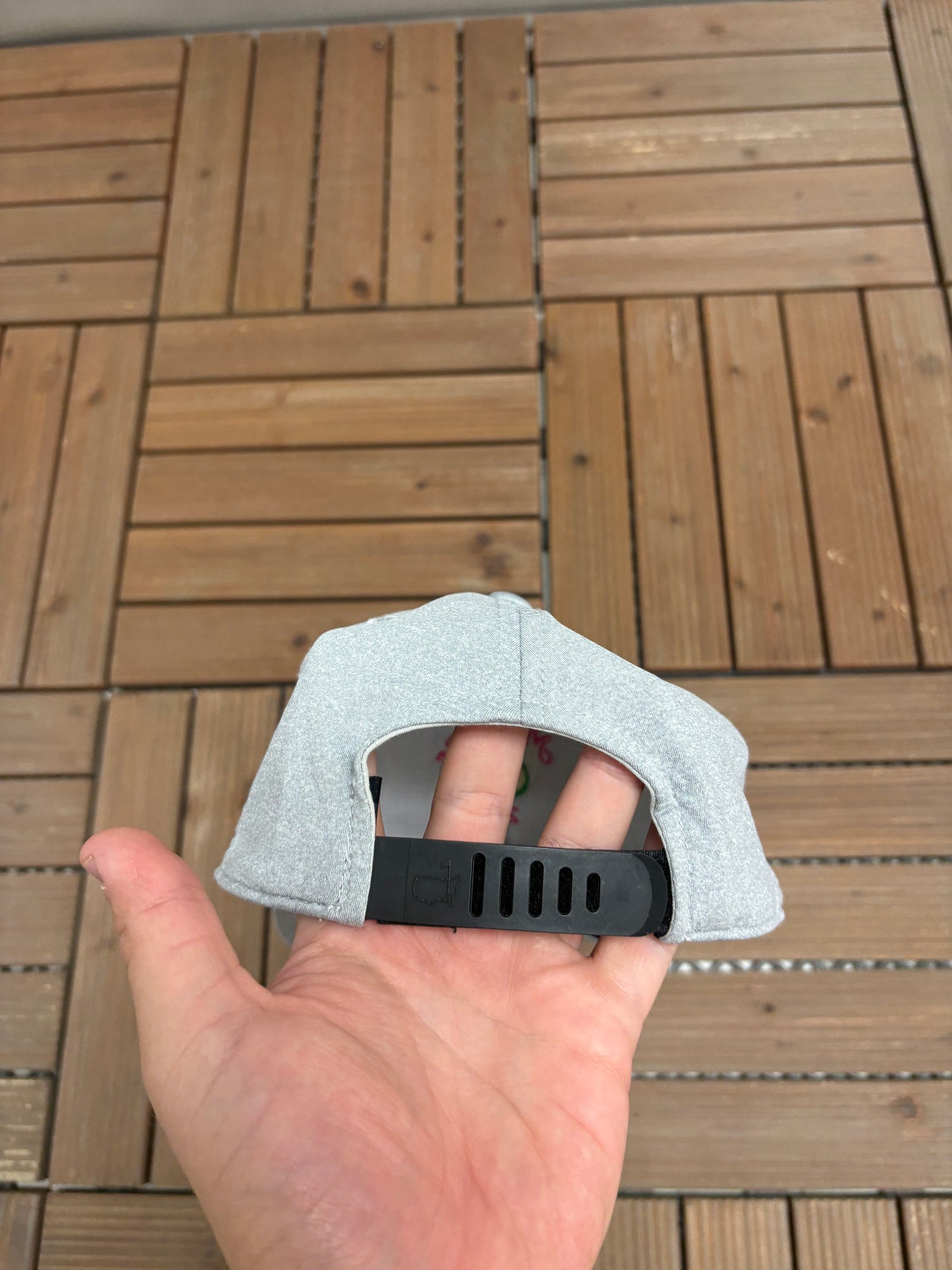 Masters 2019 Embroidered Graphic Hat | Strap Back | 2000s Golf Grey Cap |