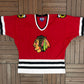 Chicago Blackhawks Stitched Hockey Jersey | Size Large | Vintage 1990s Starter NHL Hockey Red Jersey |