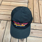 Budweiser Superfest Graphic Hat | Snap Back | Vintage 2000s Promotional Black Cap |