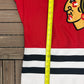 Chicago Blackhawks Stitched Hockey Jersey | Size Large | Vintage 1990s Starter NHL Hockey Red Jersey |