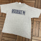 Detroit Tigers Graphic Tee | Size X-Large | Vintage 2000s MLB Baseball Grey T-Shirt |