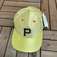 Pittsburgh Pirates Graphic Hat | Snap Back | Vintage 1990s MLB Baseball Gold Cap |