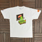 Nickelodeon Takes Over Your School Graphic Tee | Size X-Large | Vintage 1990s Cartoon White T-Shirt |