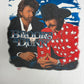 Brooks & Dunn Burnin' Up The Night Graphic Tee | Size Large | Vintage 1990s Promotional Country Music White T-Shirt |