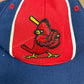 St. Louis Cardinals Embroidered Graphic Hat | Size 7 1/8 | Vintage 2000s MLB Baseball Blue Cap |