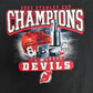 New Jersey Devils Stanley Cup Champions 2003 Graphic Tee | Size XX-Large | Vintage 2000s NHL Hockey Black T-Shirt |