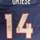 Denver Broncos Brian Griese Football Jersey | Size X-Large | Vintage 1990s NFL Football Jersey |