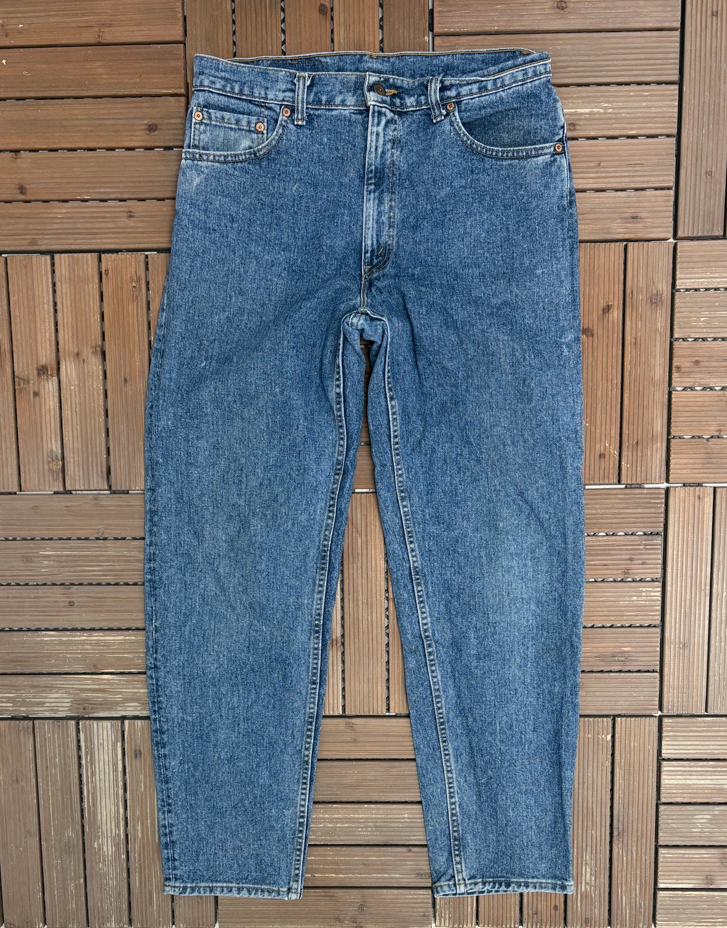 Levi Strauss & Co 550 Blue Denim Jeans | Size 35 x 32 | Vintage 2000s Levi's Blue Jeans |