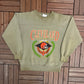 Cleveland Browns Graphic Crewneck | Size Large | Vintage 1990s NFL Football Grey Sweater |