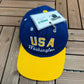 Washington, USA CABA World Series Graphic Hat | Snap Back | Vintage 1990s Baseball Blue Cap |