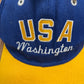 Washington, USA CABA World Series Graphic Hat | Snap Back | Vintage 1990s Baseball Blue Cap |