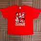 Comedy Legends Graphic Tee | Size XXX-Large | Vintage 2000s Comedy Promotional Red T-Shirt |