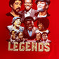 Comedy Legends Graphic Tee | Size XXX-Large | Vintage 2000s Comedy Promotional Red T-Shirt |