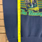 Notre Dame Fighting Irish The Winning Ticket Graphic Crewneck | Size Large | Vintage 1980s College Blue Sweater |