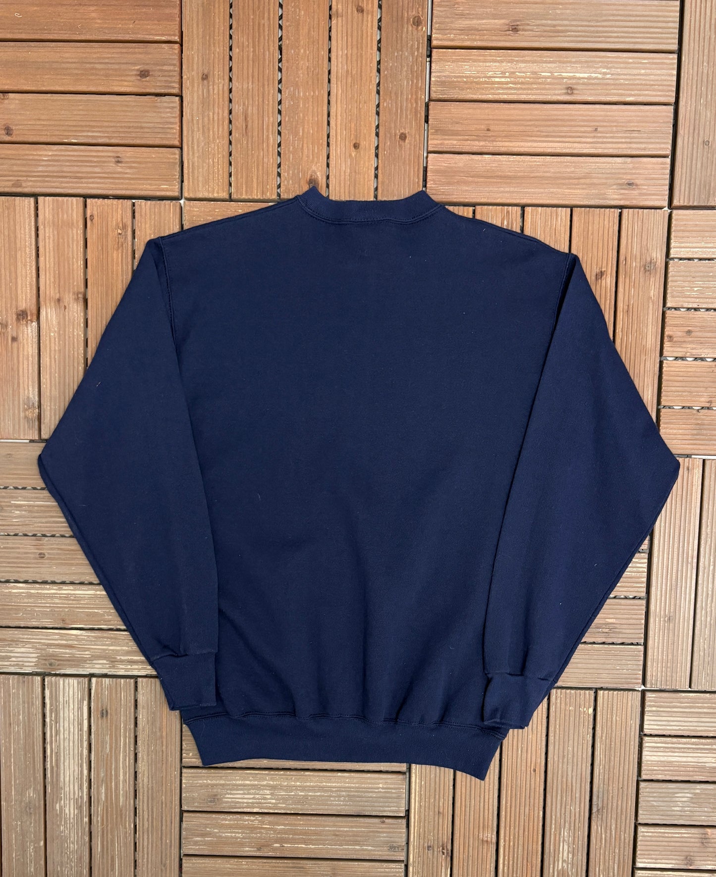 Notre Dame Fighting Irish The Winning Ticket Graphic Crewneck | Size Large | Vintage 1980s College Blue Sweater |