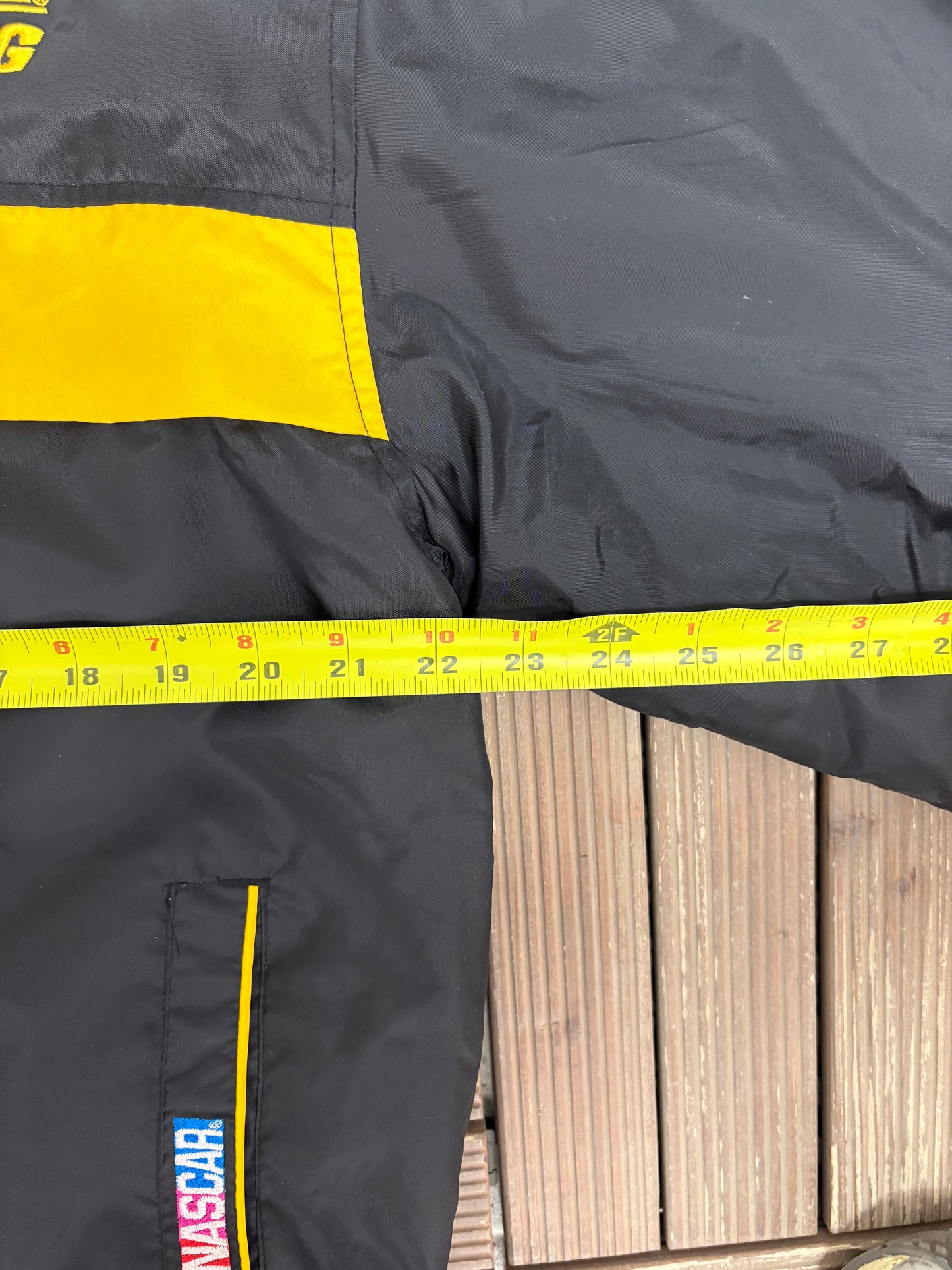 Matt Kenseth NASCAR Nextel Cup Series Puffer Jacket | Size Medium | Vintage 2000s NASCAR Racing Black Coat |