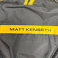 Matt Kenseth NASCAR Nextel Cup Series Puffer Jacket | Size Medium | Vintage 2000s NASCAR Racing Black Coat |