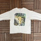 Lioness Human-i-Tees Graphic Tee | Size Large | Vintage 1990s Single Stitch White Long Sleeve |