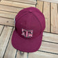 Texas A&M Aggies Embroidered Graphic Hat | Snap Back | Vintage 1990s University Red Cap |