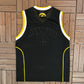 Iowa Hawkeyes Stitched Basketball Jersey | Size Large | Vintage 2000s College Black Jersey |