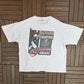 Cleveland Indians Central Division Champions 1996 Graphic Tee | Size XX-Large | Vintage 1990s MLB Baseball White T-Shirt |