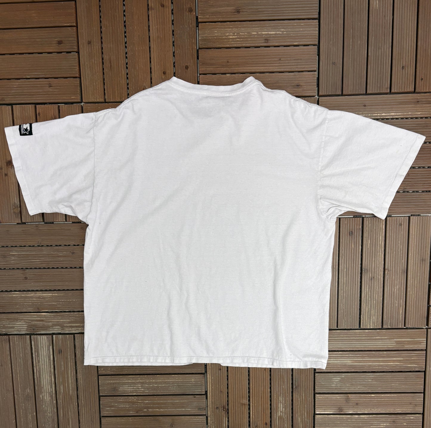 Cleveland Indians Central Division Champions 1996 Graphic Tee | Size XX-Large | Vintage 1990s MLB Baseball White T-Shirt |