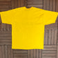 Atlanta Braves Embroidered Graphic Tee | Size XX-Large | Vintage 1990s MLB Baseball Yellow T-Shirt |