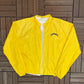 Camel Cigarettes Graphic Windbreaker | Size X-Large | Vintage 1990s Promotional Yellow Jacket |