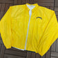 Camel Cigarettes Graphic Windbreaker | Size X-Large | Vintage 1990s Promotional Yellow Jacket |