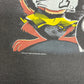 Pittsburgh Steelers Taz Graphic Tank Top | Size Large | Vintage 1990s Cartoon NFL Football Black Tee |