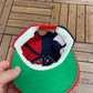 Atlanta Braves Embroidered Hat | Adjustable With Snap Back | Vintage 1990s MLB Baseball Red & Blue Cap |