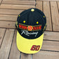 Winn Dixie Mark Martin Graphic Hat | Snap Back | Vintage 1990s NASCAR Racing Black Cap |
