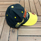 Winn Dixie Mark Martin Graphic Hat | Snap Back | Vintage 1990s NASCAR Racing Black Cap |