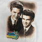 Bye Bye Love The Everly Brothers Musical Graphic Tee | Size Large | Vintage 1990s Rock Music White T-Shirt |