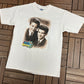 Bye Bye Love The Everly Brothers Musical Graphic Tee | Size Large | Vintage 1990s Rock Music White T-Shirt |