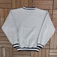 Discus Athletic Grey Crewneck | Size Medium | Vintage 1990s Grey Blank Sweater |