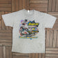 Doug Herbert Snap-On Racing Graphic Tee | Size X-Large | Vintage 1990s Racing Grey T-Shirt |