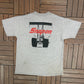 Doug Herbert Snap-On Racing Graphic Tee | Size X-Large | Vintage 1990s Racing Grey T-Shirt |