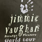 Jimmie Vaughan Strange Pleasure Tour 1994 Graphic Tee | Size Large | Vintage 1990s Rock Music Black T-Shirt |