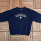 Harvard Business School Graphic Crewneck | Size X-Large | Vintage 1990s College Blue Sweater |