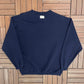 Harvard Business School Graphic Crewneck | Size X-Large | Vintage 1990s College Blue Sweater |