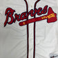 Atlanta Braves Stitched Baseball Jersey | Size X-Large | Vintage 1990s MLB Baseball White Jersey |