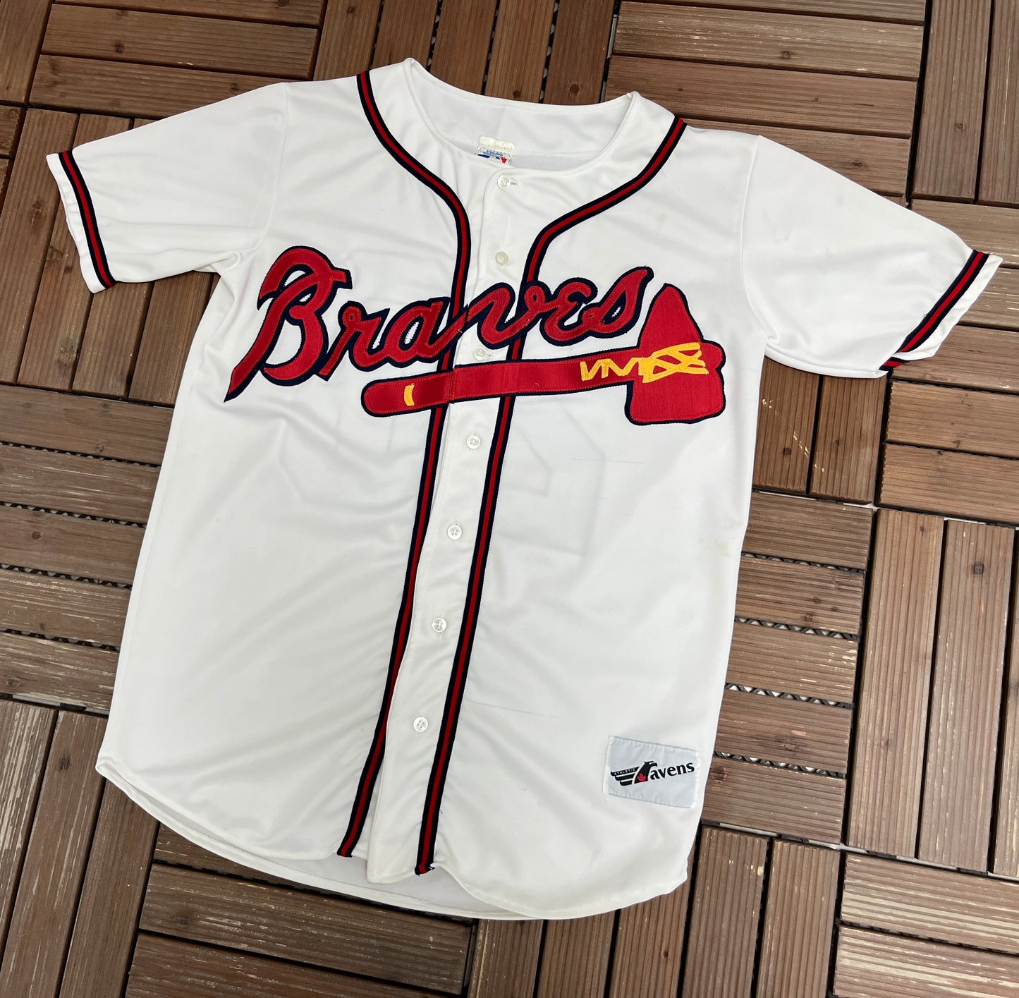 New Stitches Official MLB Atlanta Braves Pull Over XL Jersey