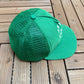 Amish Country Graphic Hat | Snap Back | Vintage 1990s Tourist Promotional Green Trucker Cap |